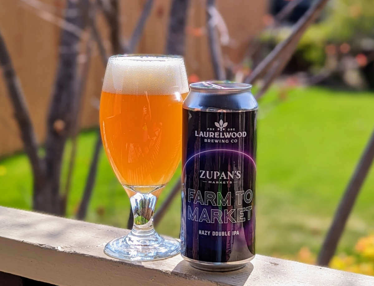 Laurelwood Brewing & Zupan’s Markets Farm to Market Hazy Double IPA