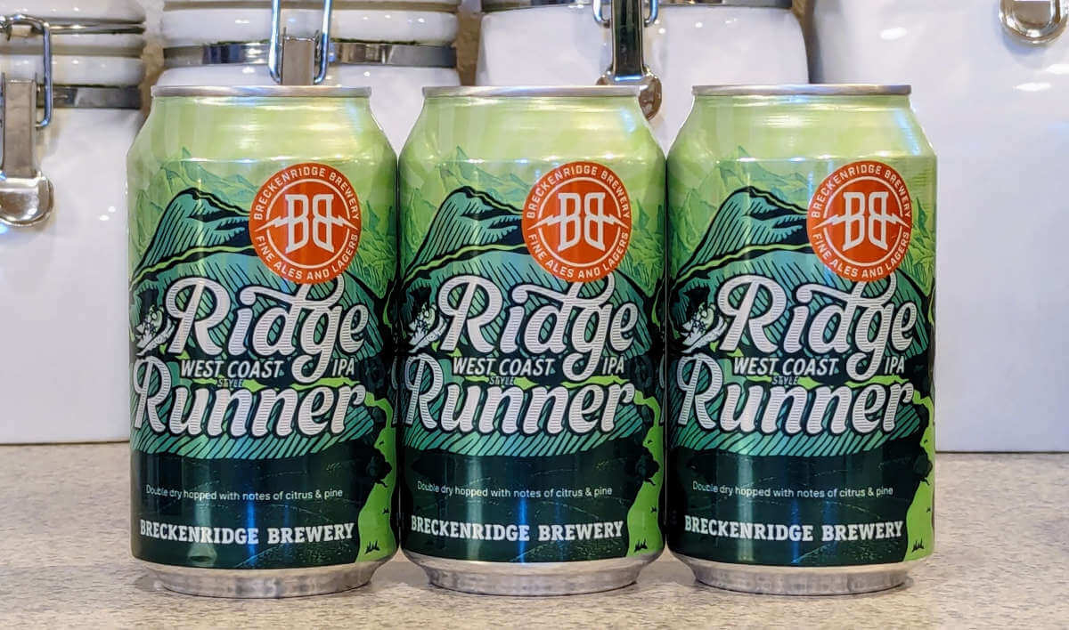 Received: Breckenridge Brewery Ridge Runner West Coast IPA