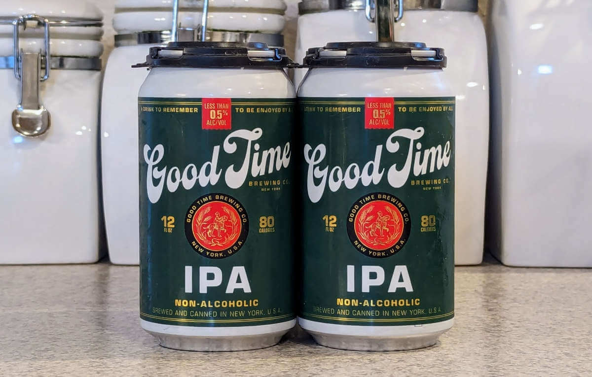 Good Time Brewing is one of the newest NA beer options out (received)