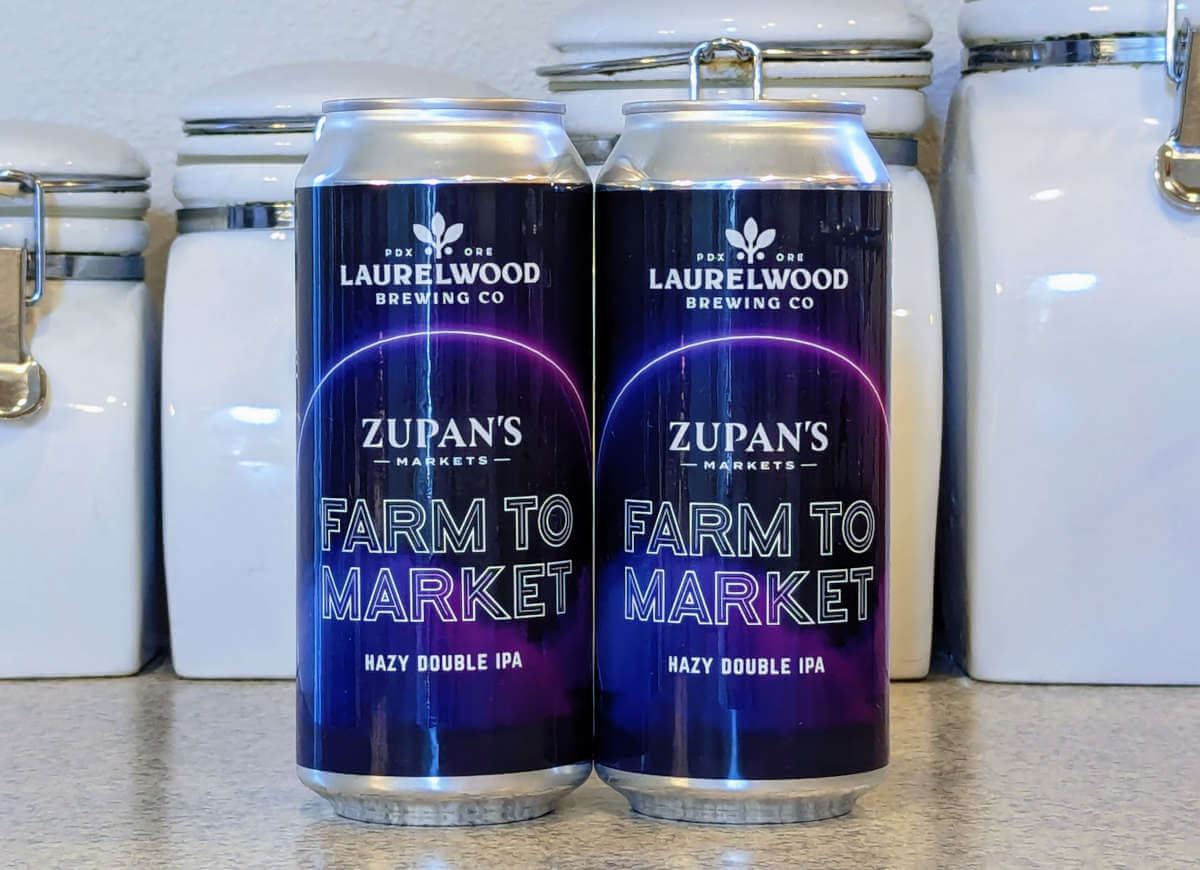 Received: Zupan’s Markets & Laurelwood Brewing hazy collab