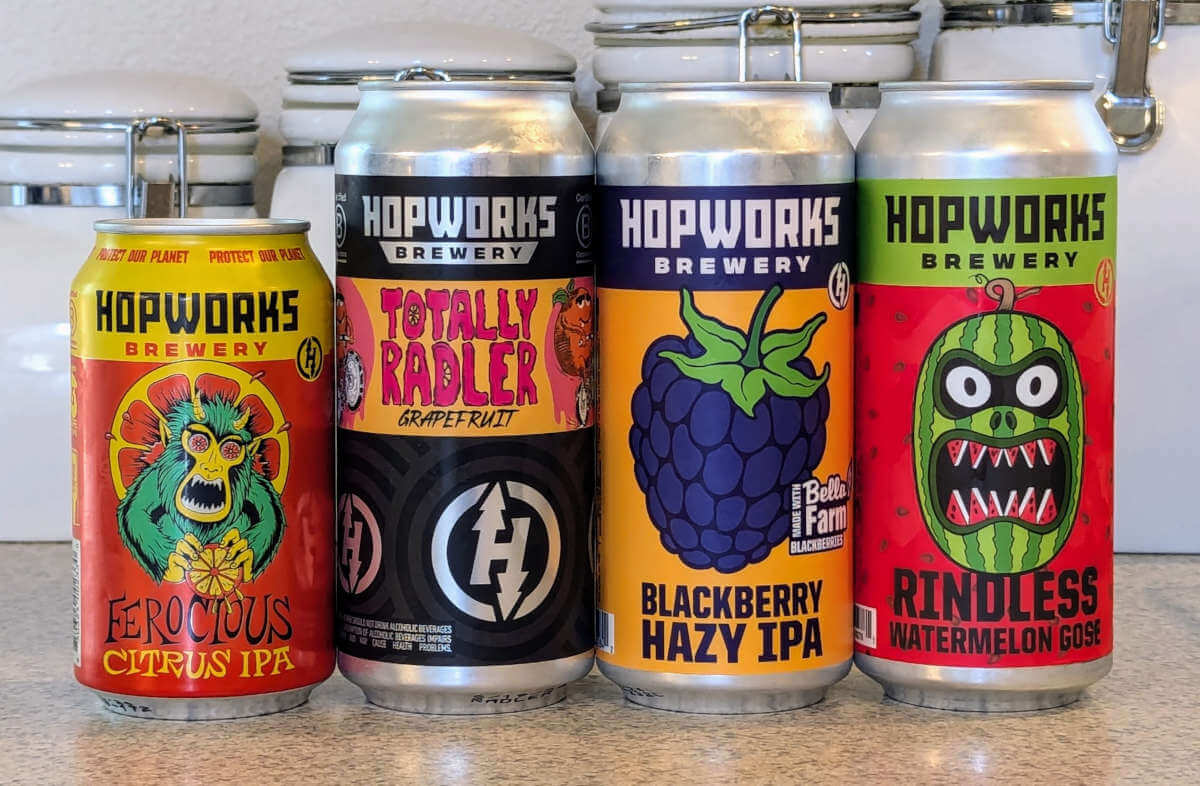 Received: Fruited summer beers from Hopworks Brewery