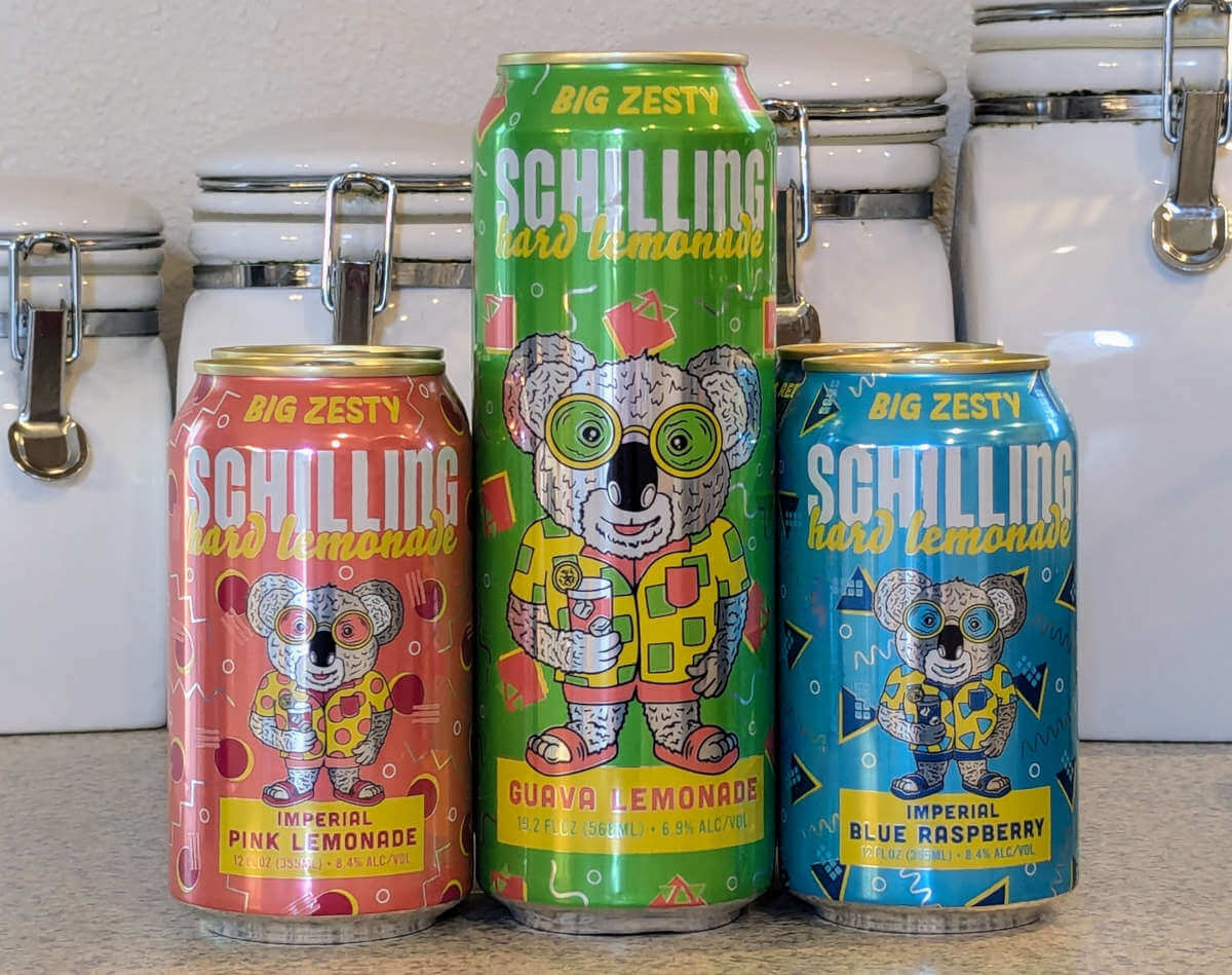 Schilling Cider adds a series of hard lemonades to its lineup (received)