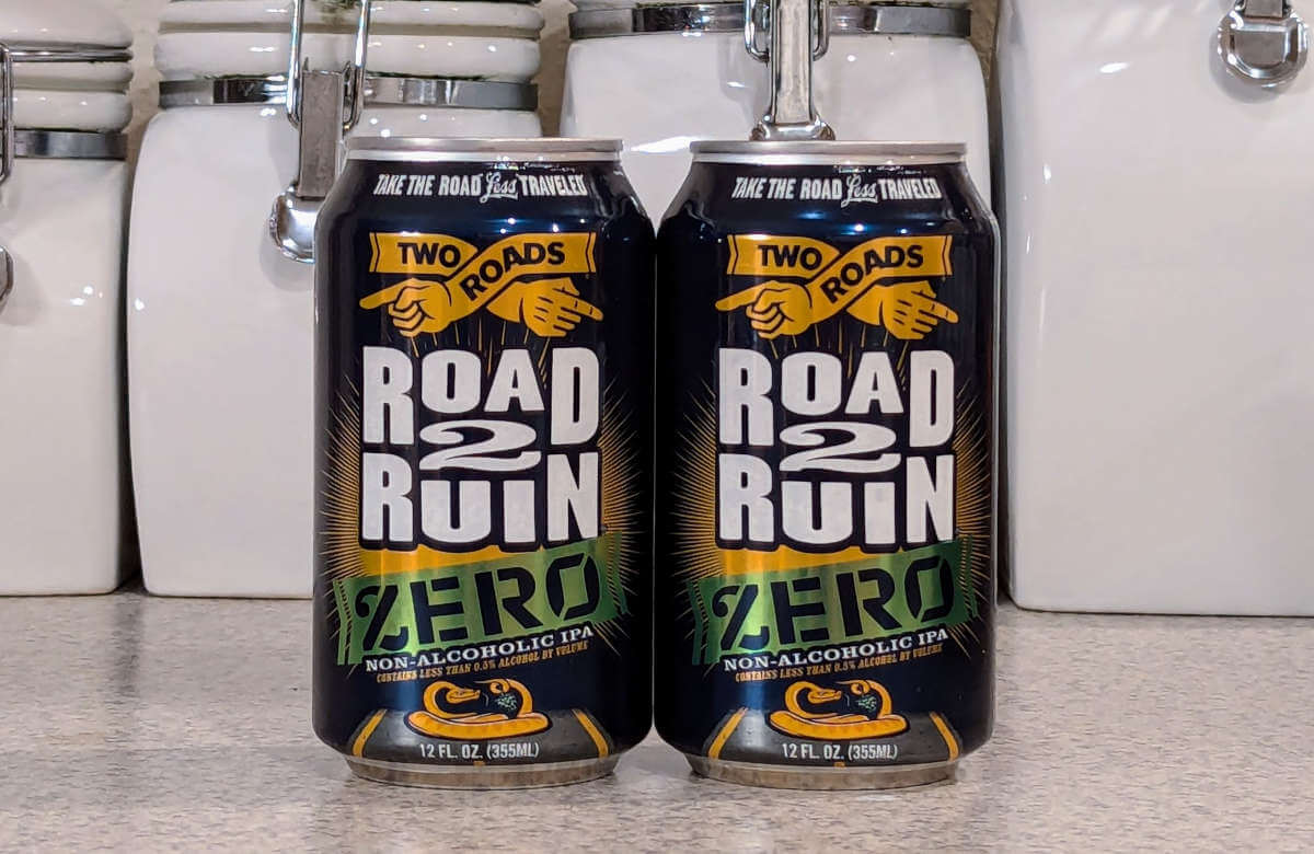 Two Roads Brewing expands non-alcoholic offerings with Road 2 Ruin Zero (received)